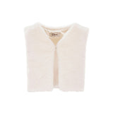 Cream Faux Fur Vest