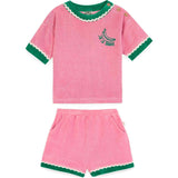 BONTON Livia Terry Baby Set - Rose Fiesta