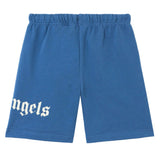 Blue Overlogo Sweatshorts