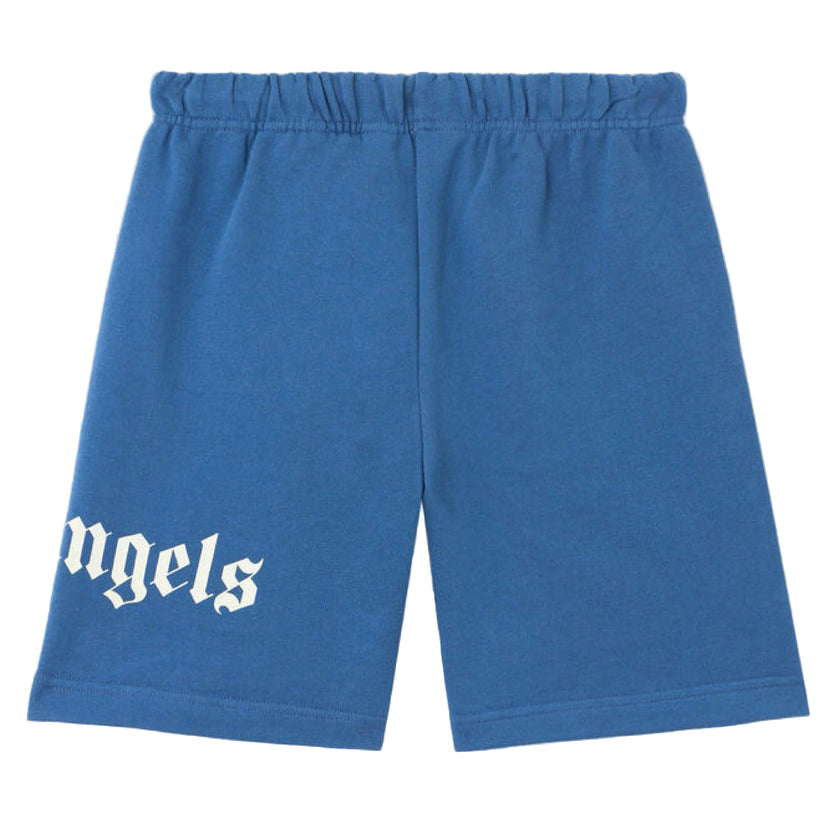 Blue Overlogo Sweatshorts