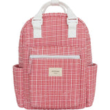 Poppy Gingham Coated Everyday Backpack