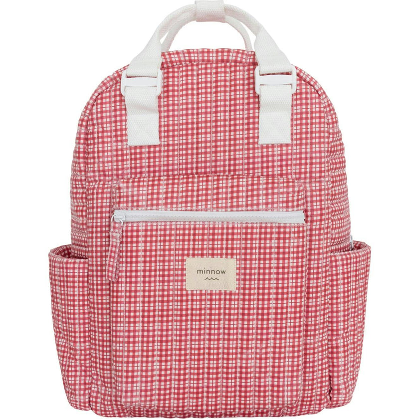 Poppy Gingham Coated Everyday Backpack