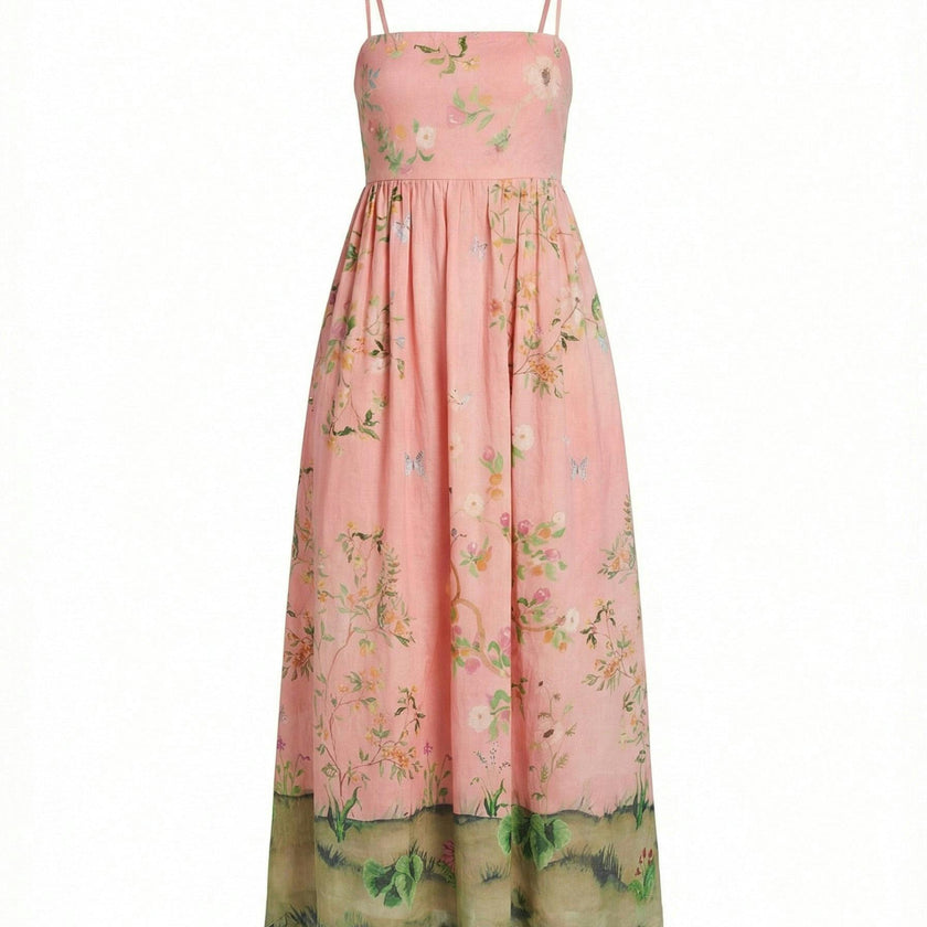 Gavin Dress, Peony Peacock x Larsen McDowell