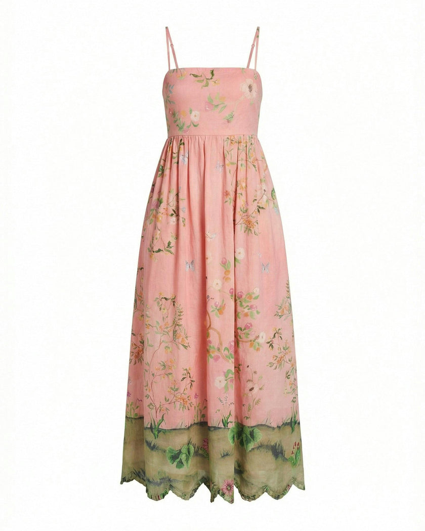 Gavin Dress, Peony Peacock x Larsen McDowell