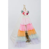 Ruffled Tulle Play Tent