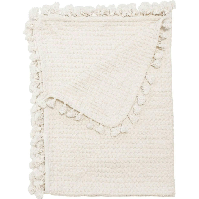 Birch Waffle Knit Blanket