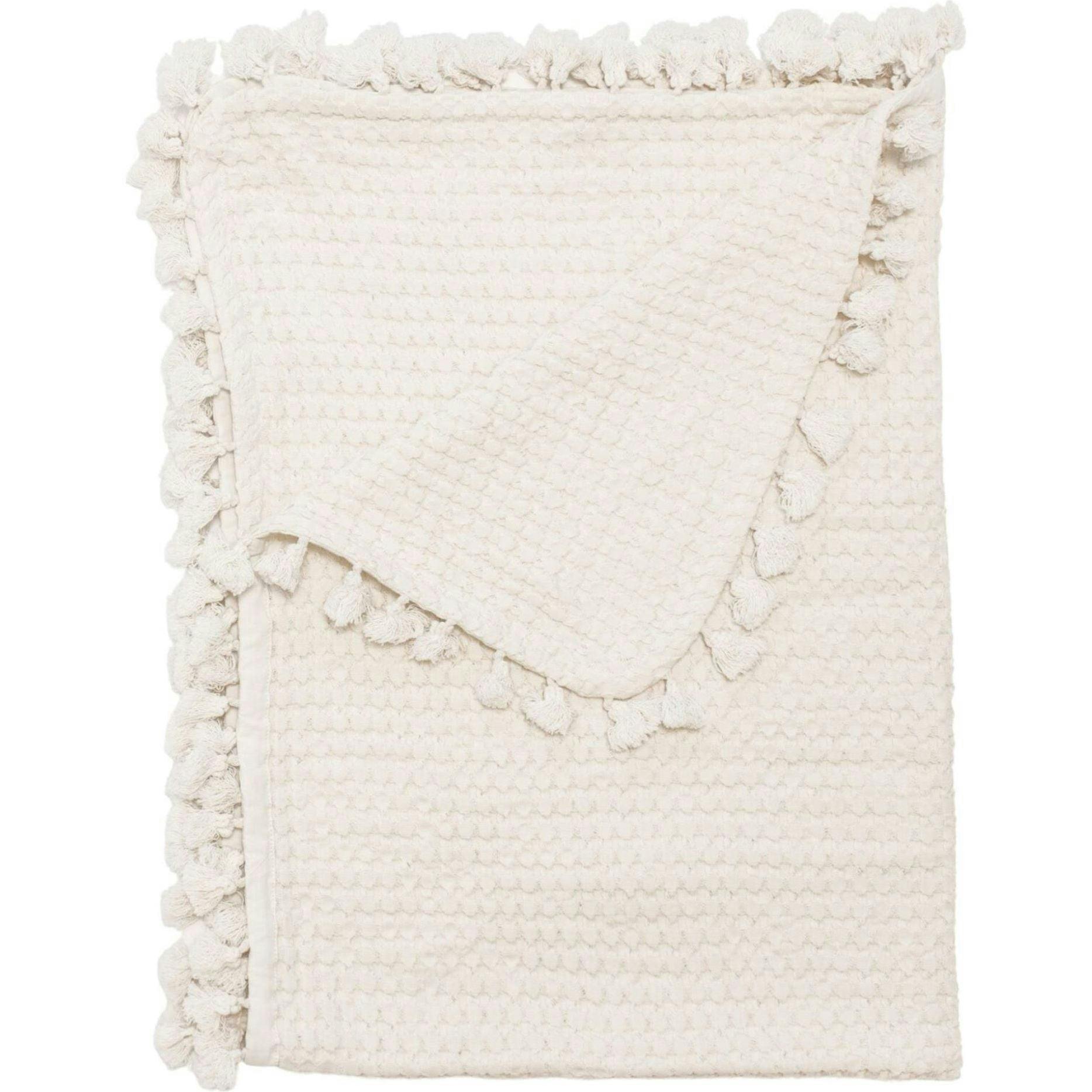 Birch Waffle Knit Blanket