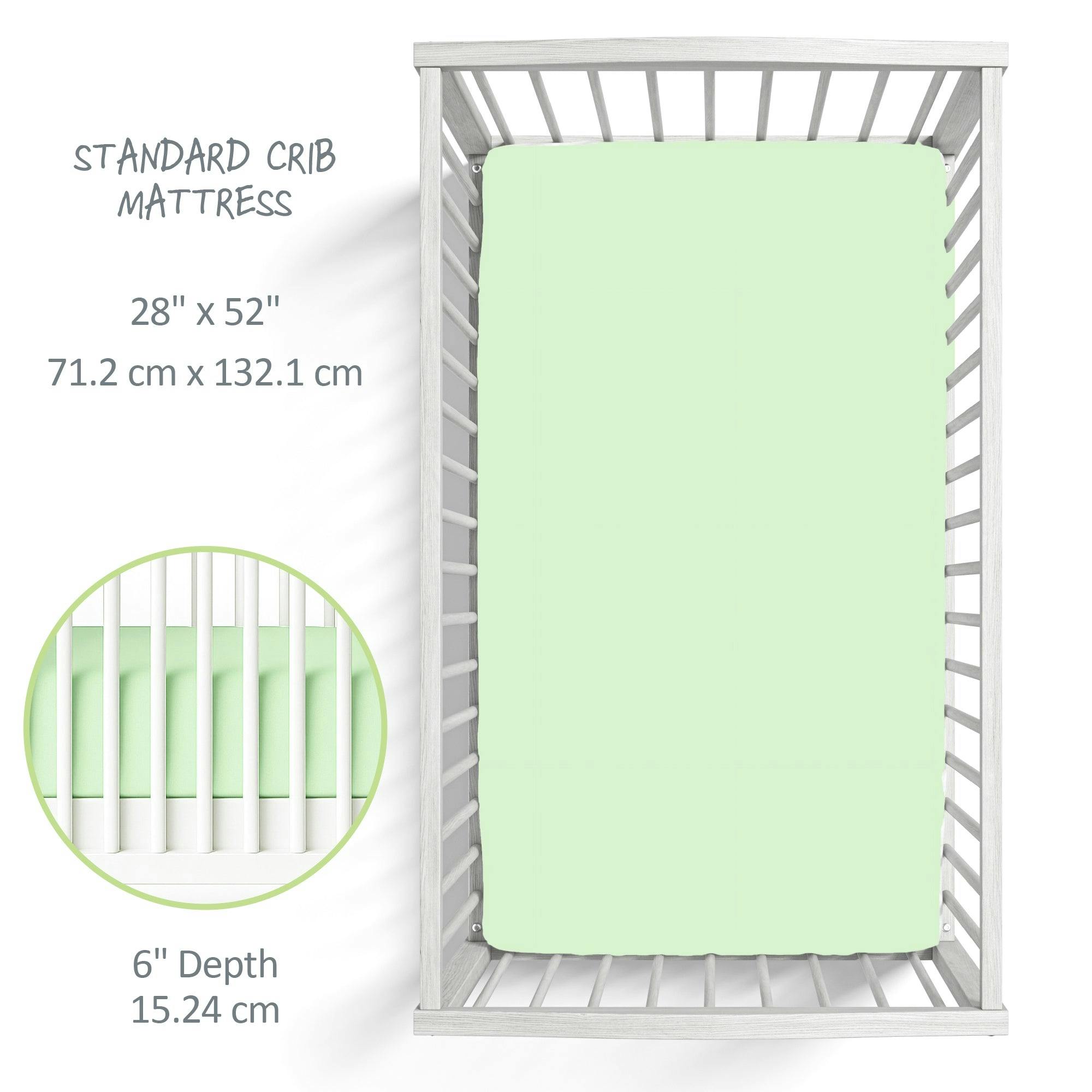 FRANKIE 2-Pack Fitted Crib Sheet