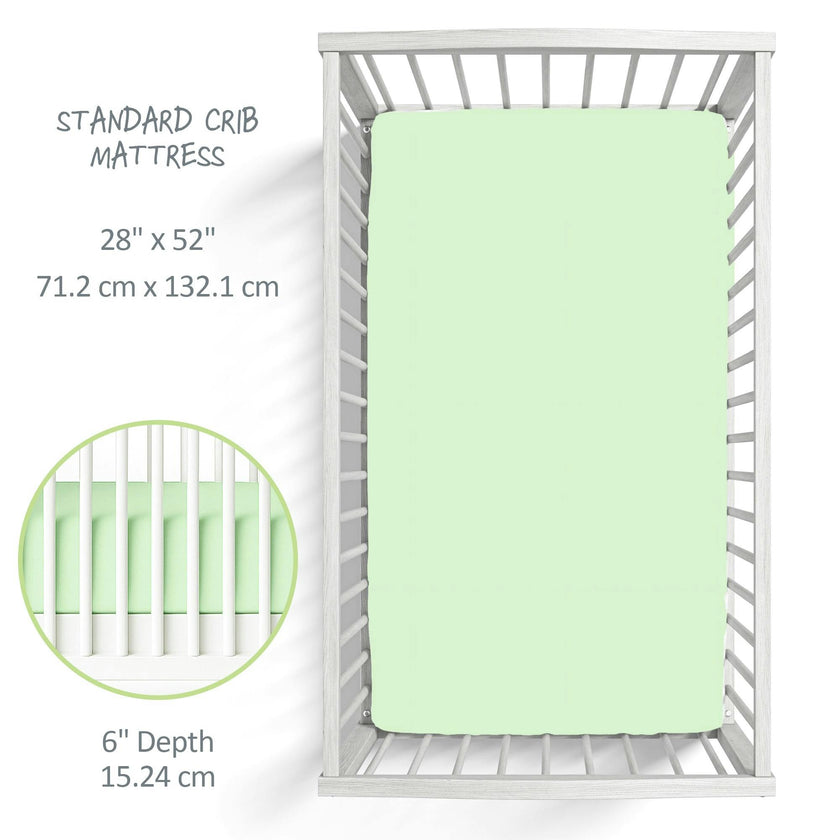 FRANKIE Fitted Crib Sheet
