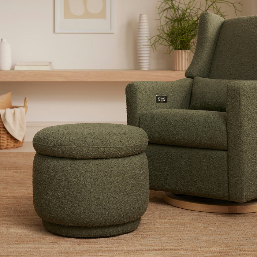 Babyletto Enoki Storage Ottoman in Boucle