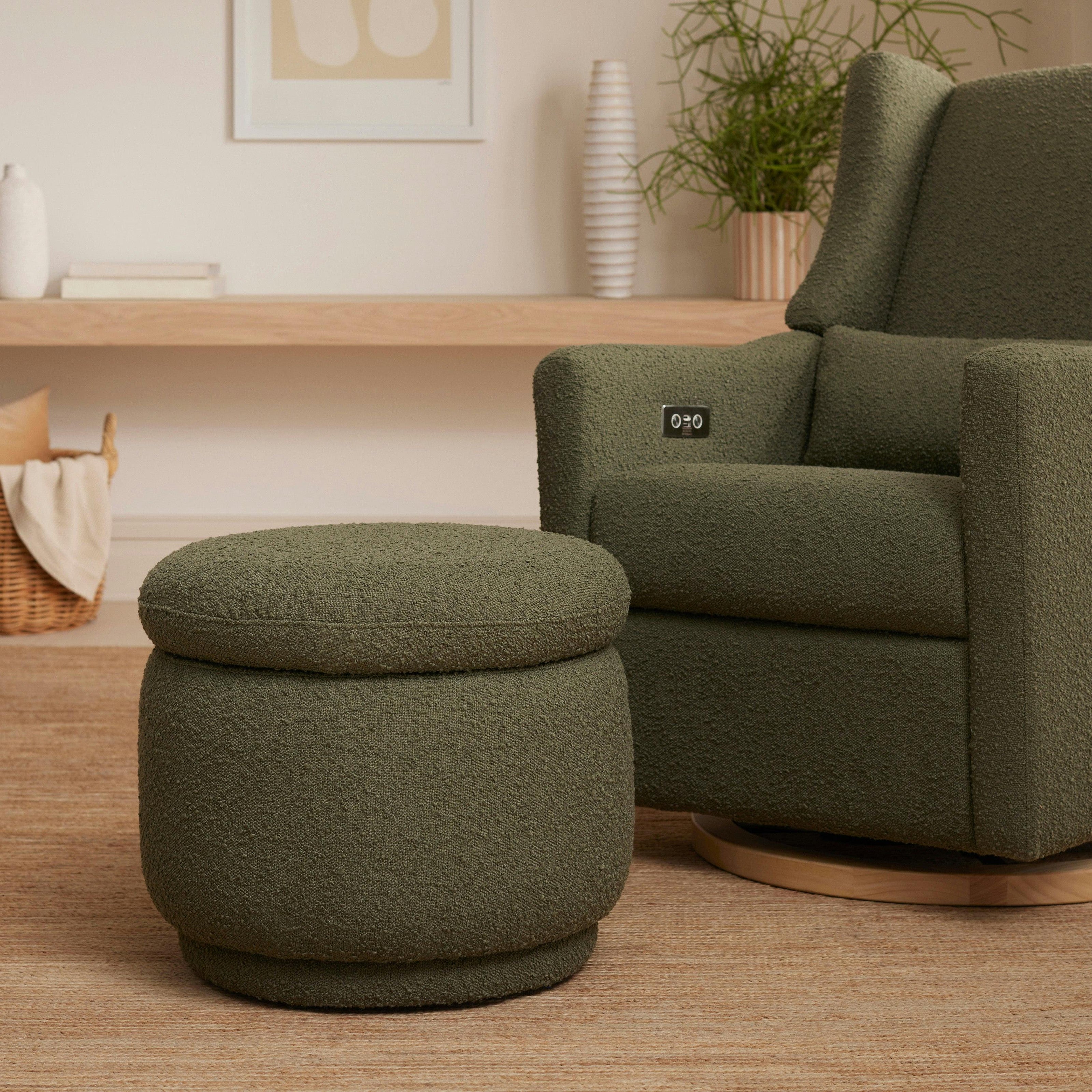 Babyletto Enoki Storage Ottoman in Boucle