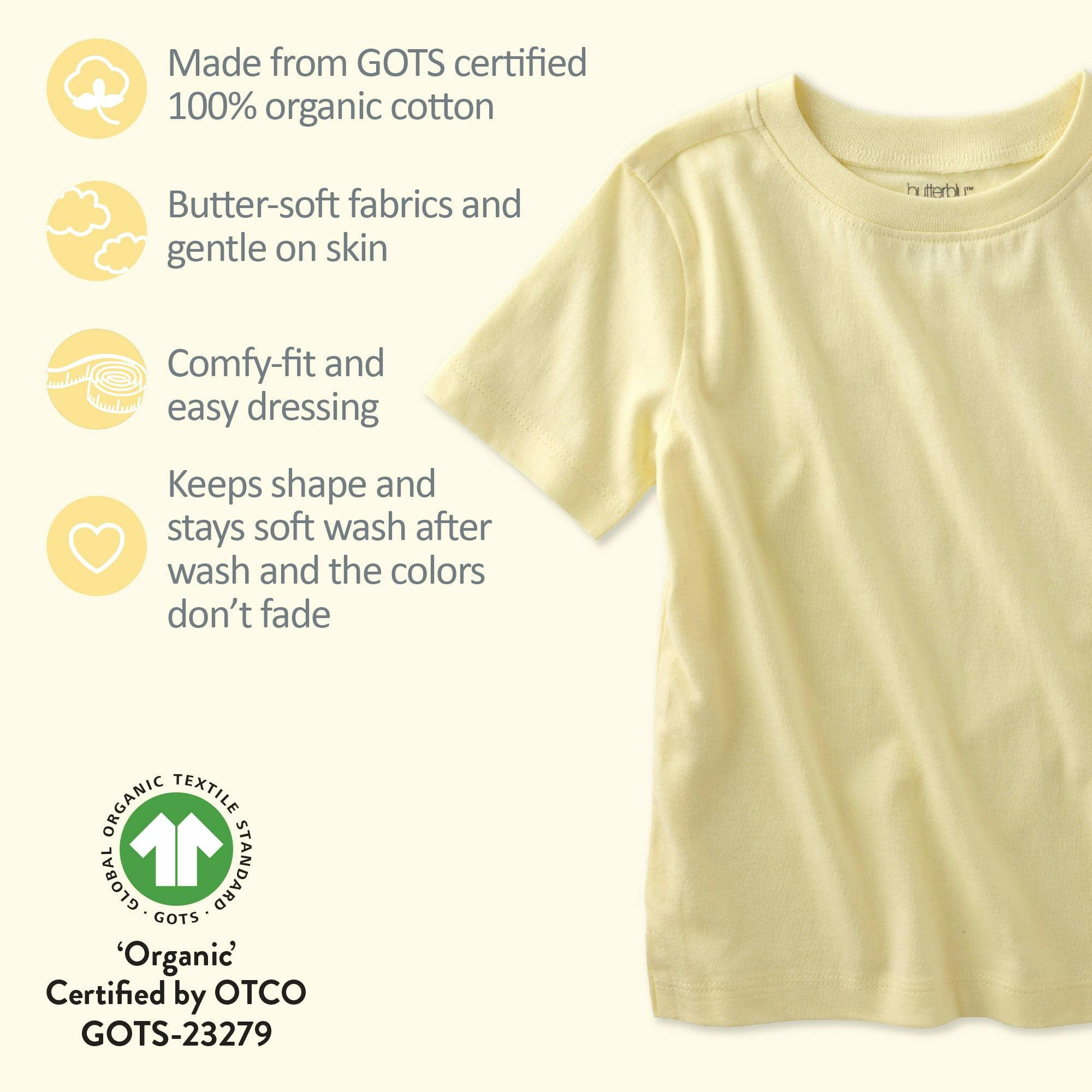 TAYLOR 10-Pack Toddler Short Sleeve T-Shirts