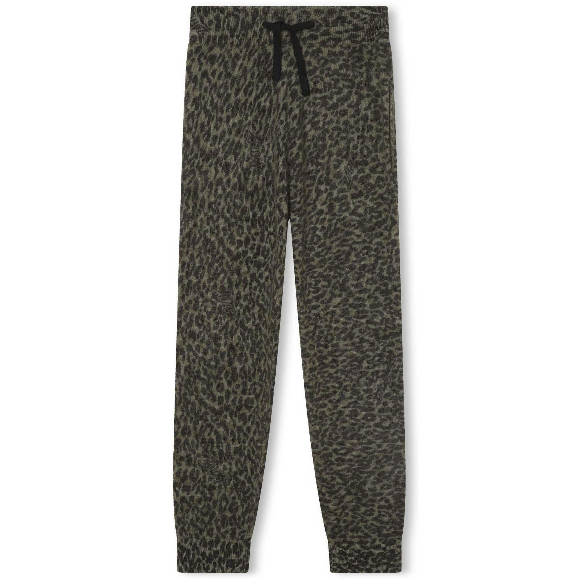 ZADIG & VOLTAIRE Cozy Leopard Knit Pants