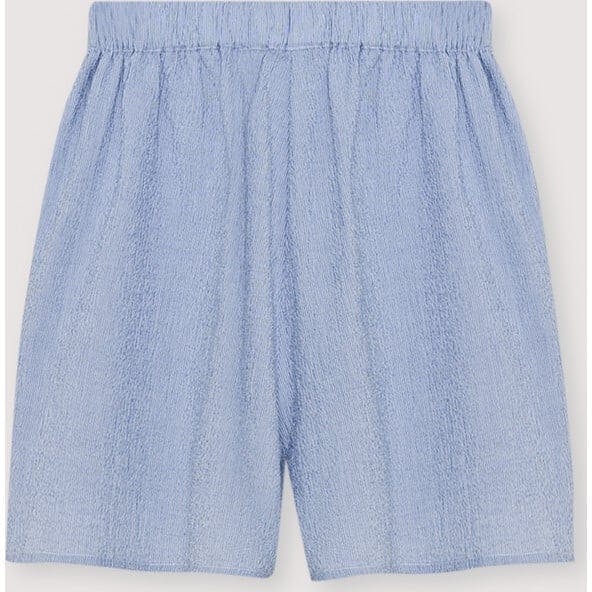 Cloe Woman Short Summer Midnight Pinstripes