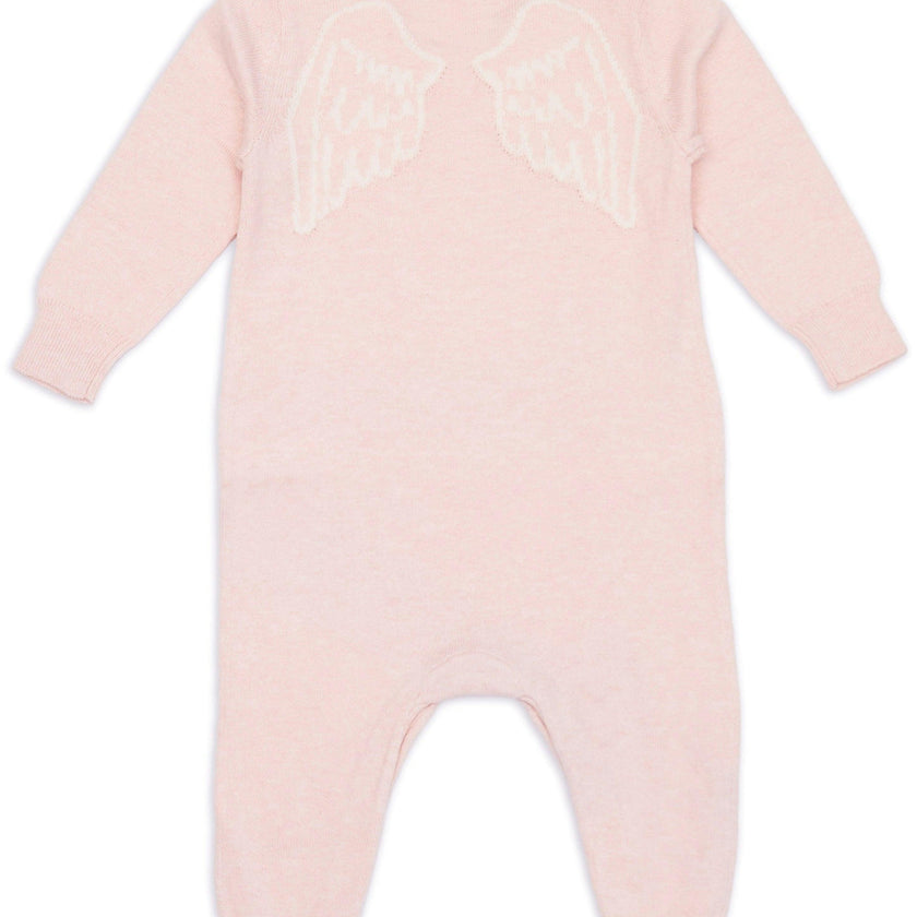 Baby Angel Onesie | Blush Pink