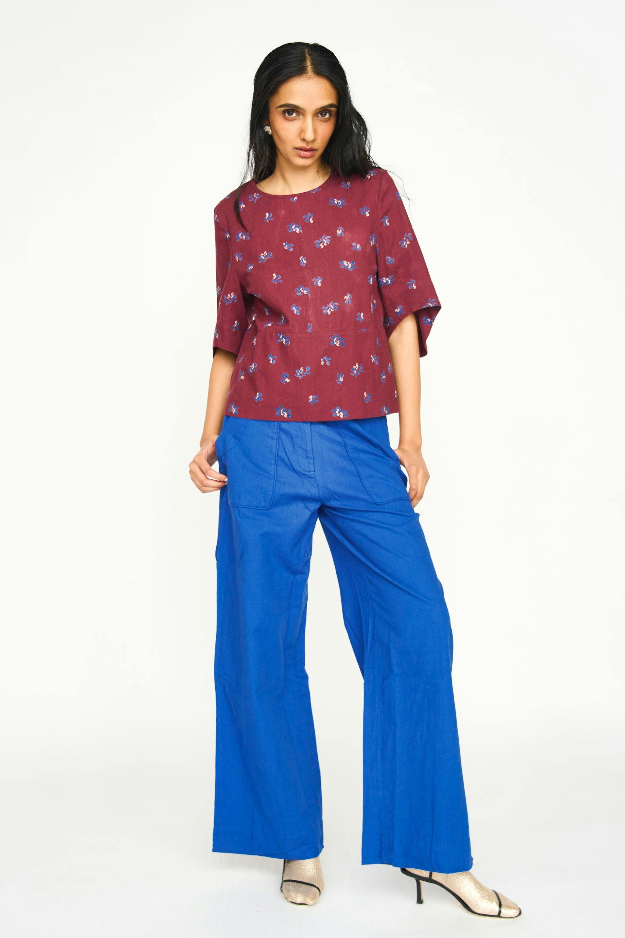 Tivot Pant in Cobalt