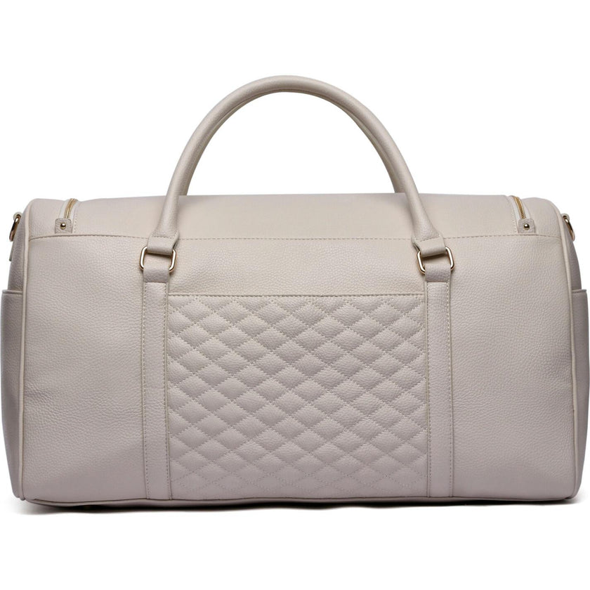 Monaco Travel Bag | Pearl White