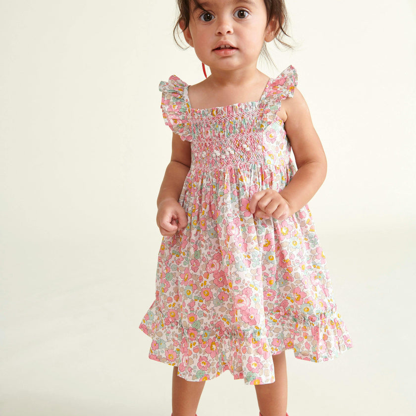 Made With Liberty Fabric Baby Sundress Ophelia