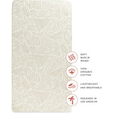 Organic Muslin Cotton Crib Sheet