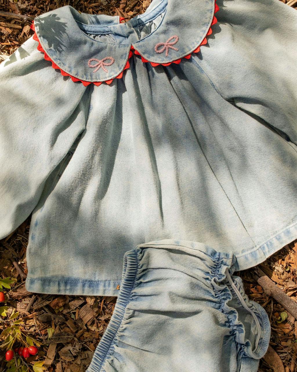 Georgia Set in Denim Darling