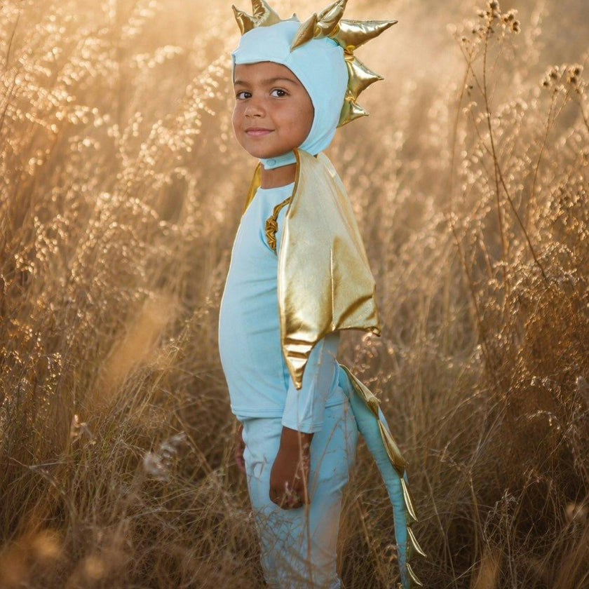 Sky Blue Dragon Costume