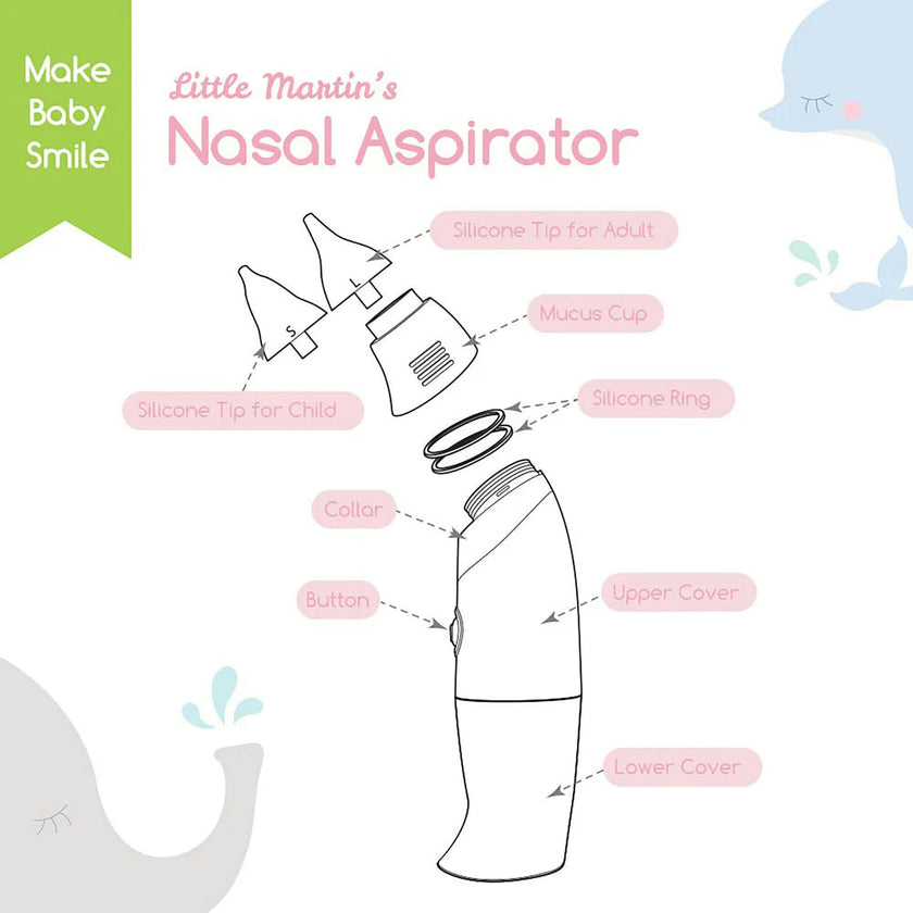 Baby Electric: Nasal Aspirator - Pink