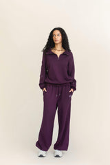 Layover Lounge Bottoms, Purple