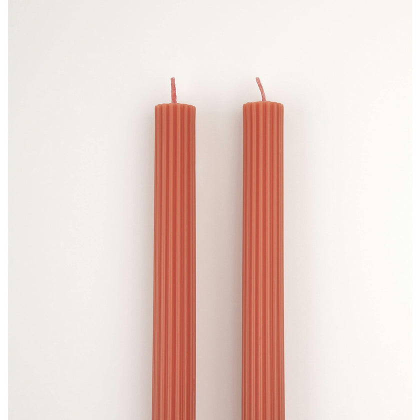 Coral Table Candles