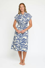 Alba Midi Dress in Revel In Retro