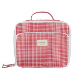 Poppy Gingham Coated Lunchbox
