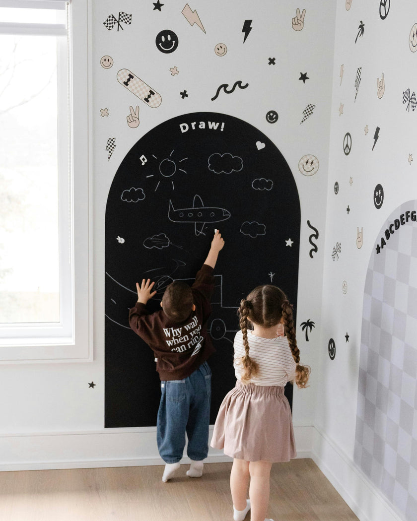 JUMBO Magic Playwall - Arch Magnetic Wall Decal for Kids
