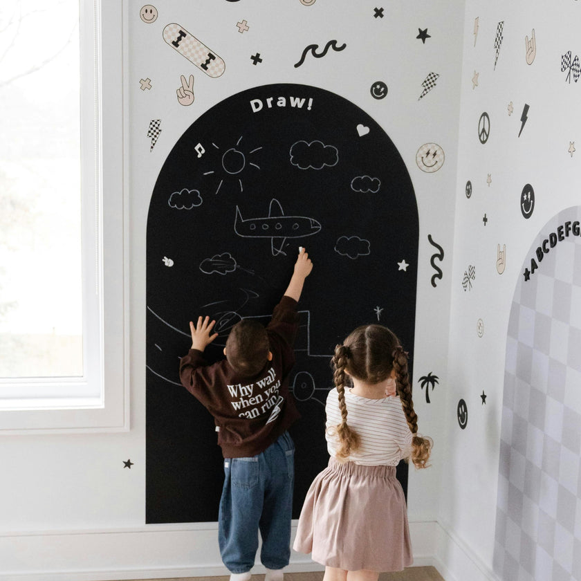 JUMBO Magic Playwall - Arch Magnetic Wall Decal for Kids
