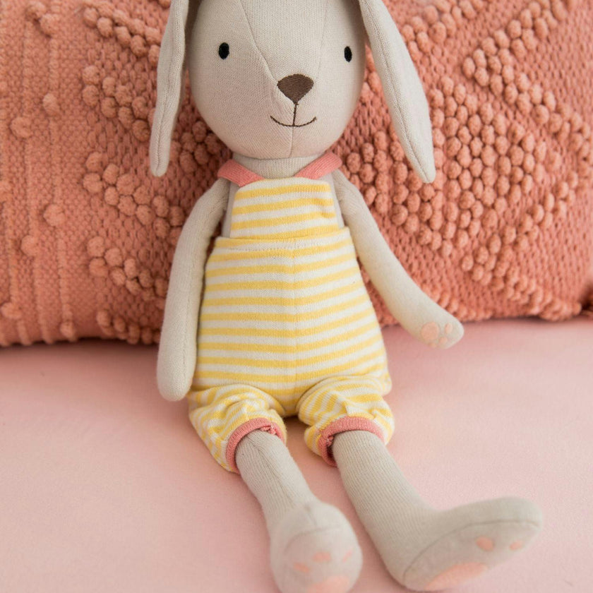 Knit Bunny Plush - Benny