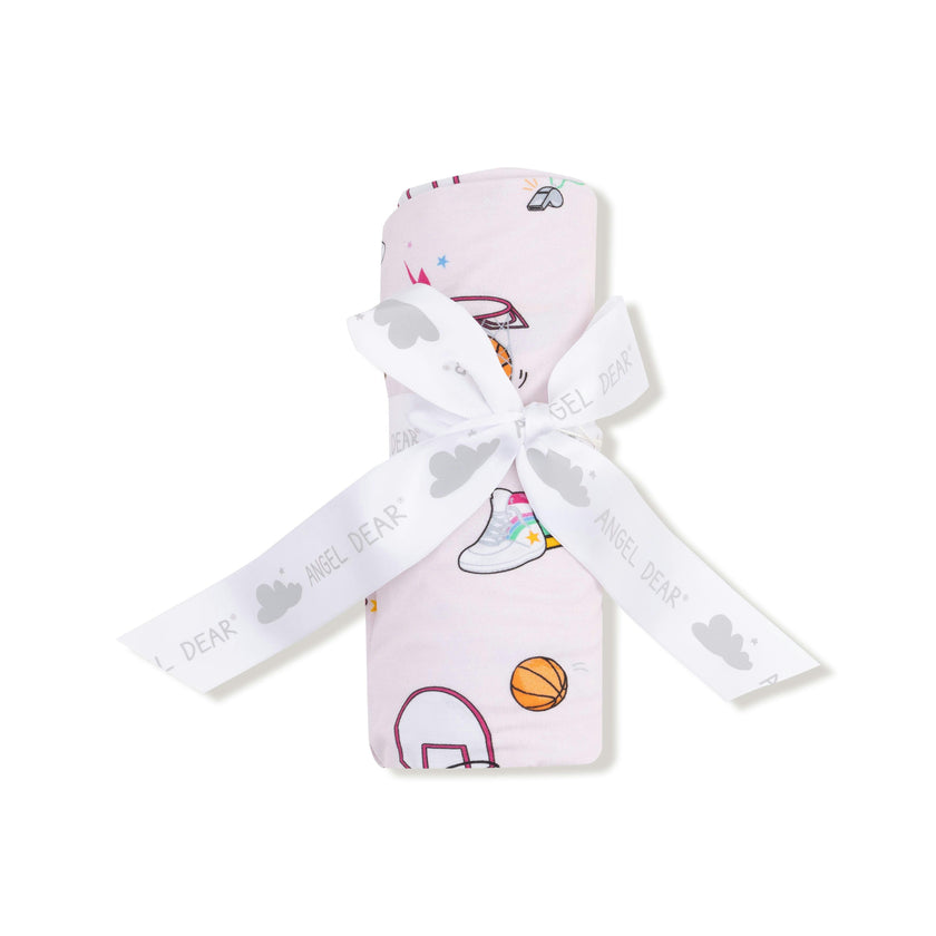 Basketball Pink - Swaddle Blanket