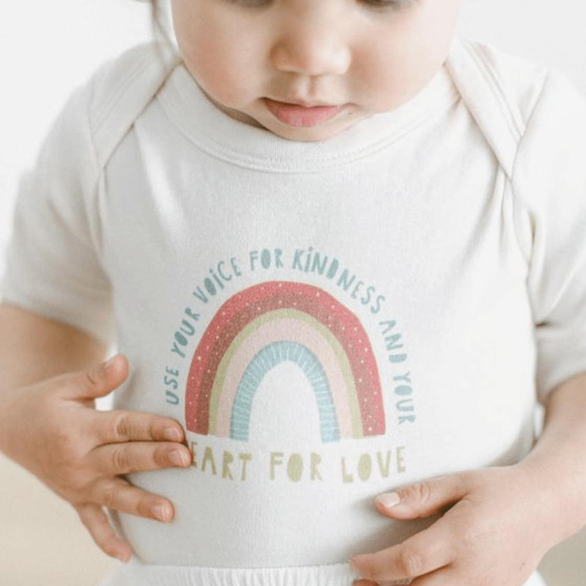 graphic bodysuit | kindness
