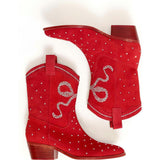 Channing Bootie in Red