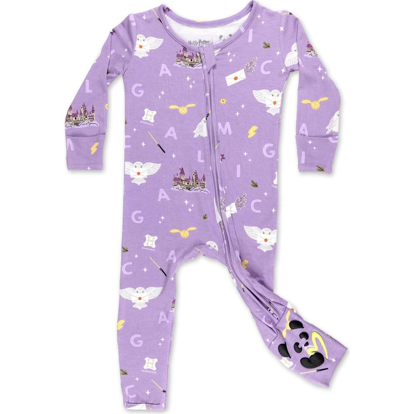 Hedwig's Magical Mail Bamboo Convertible Footie