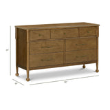 Alouette 7-Drawer Wide Assembled Dresser (56")