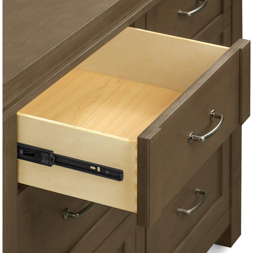 Wesley Farmhouse 6-Drawer Assembled Double Dresser