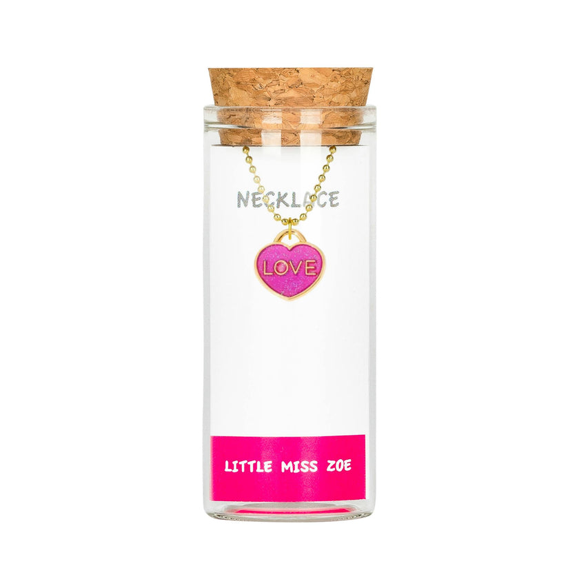 Charming Necklace In A Bottle