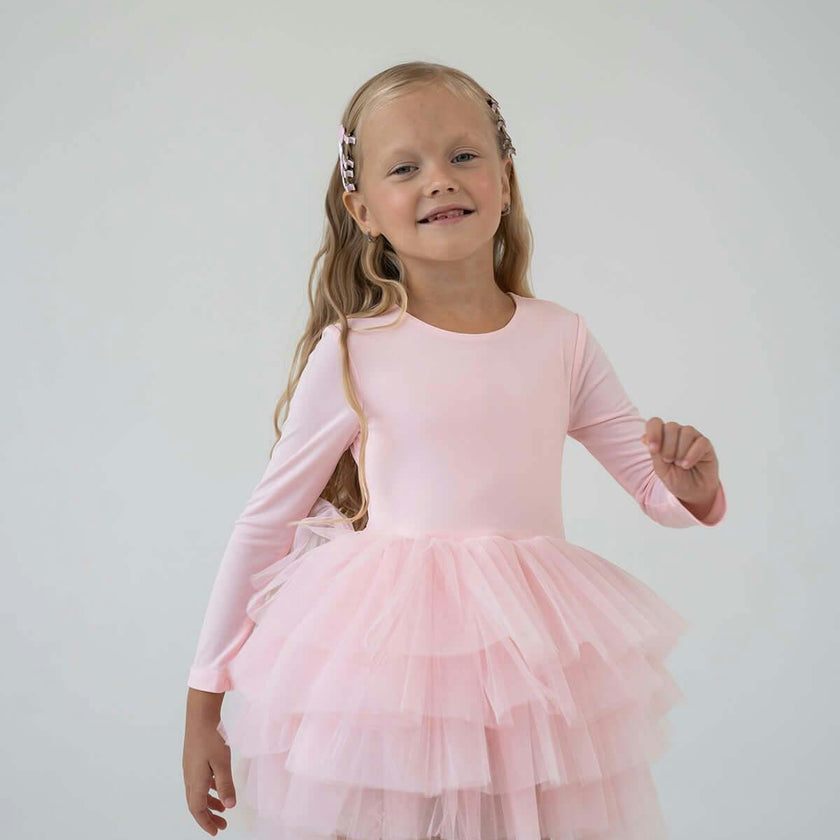 Pink Roses Tutu Dress