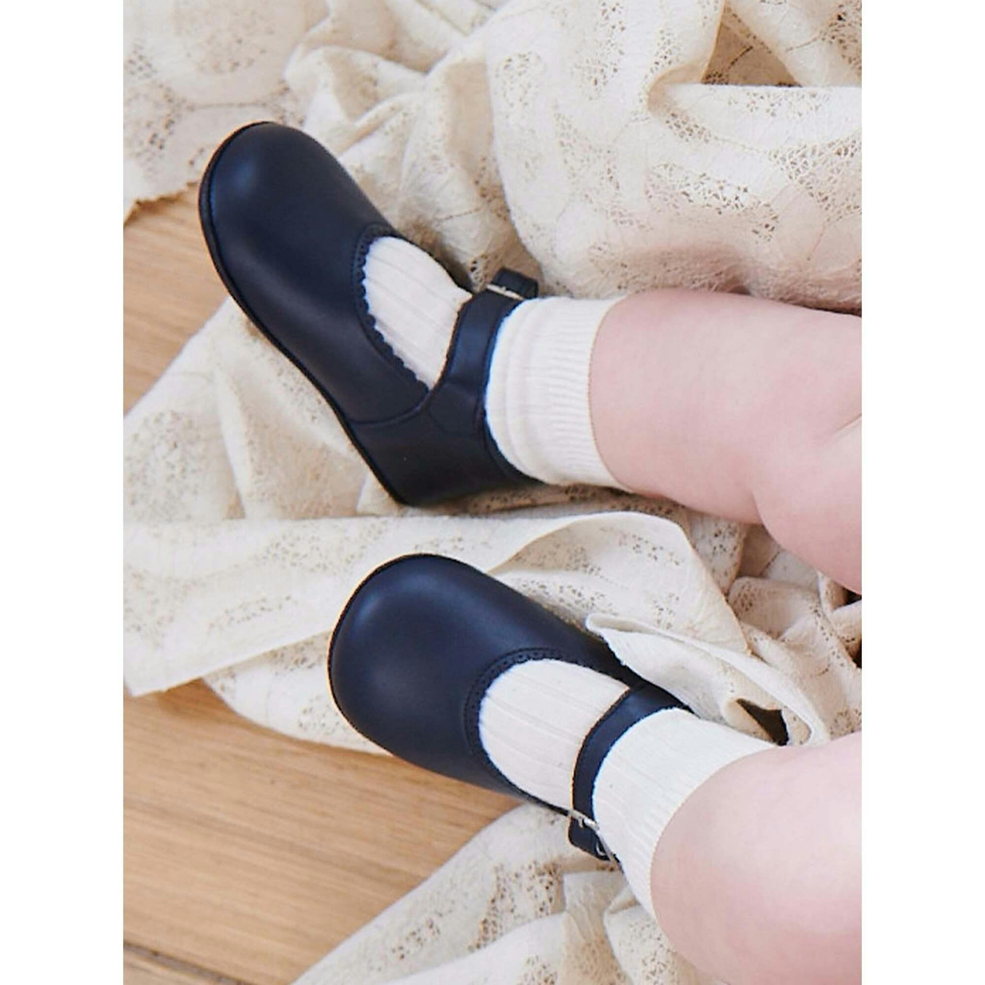 Leather Baby Mary Jane Shoes