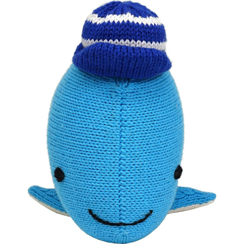 Knit Whale Plush