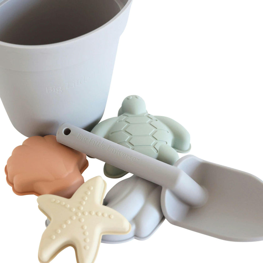 Food-Grade Silicone Beach Bucket Set
