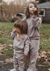 Finley | Cotton Fleece Sweatsuit Set | Petit Lapin | Bark