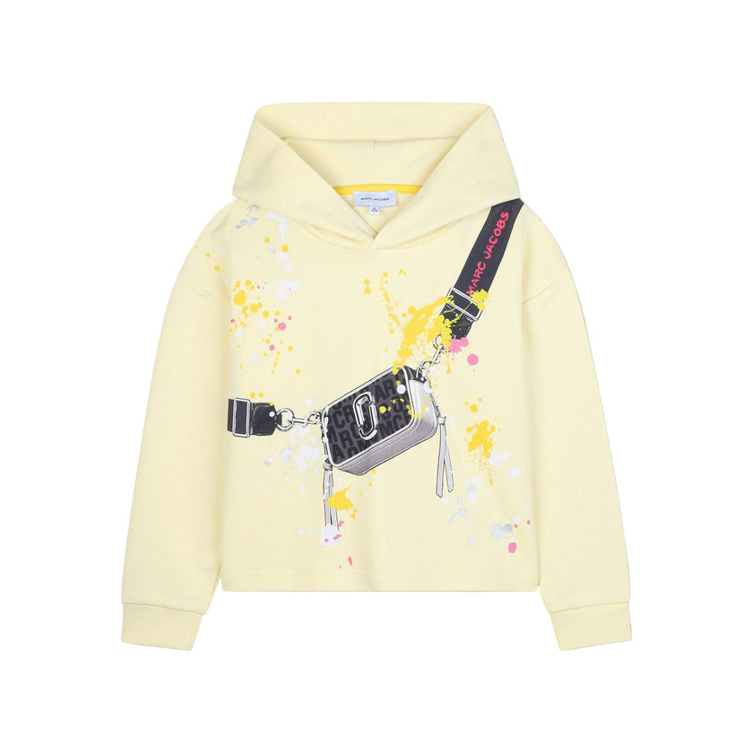 Straw Yellow Hooded Sweatshirt