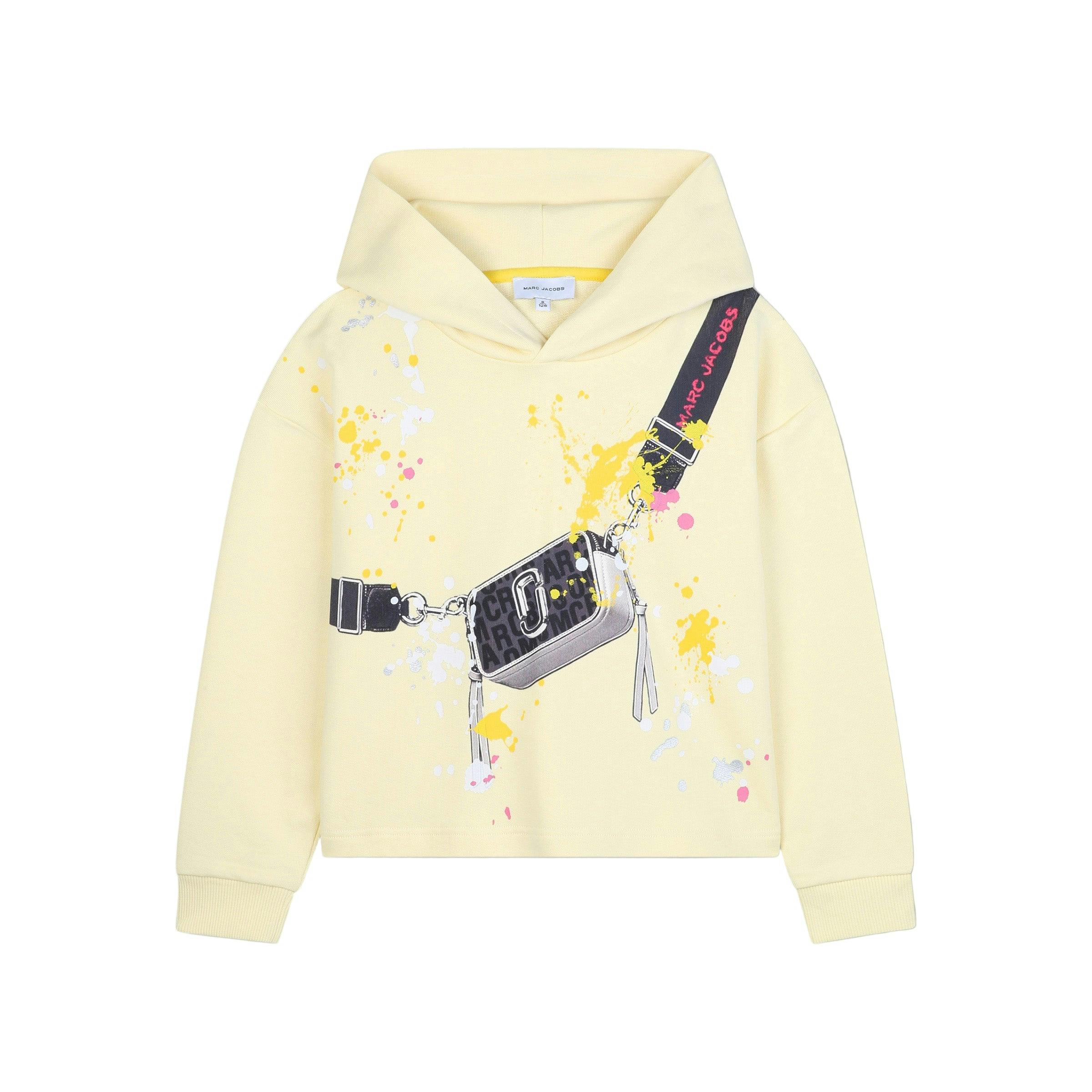 Straw Yellow Hooded Sweatshirt