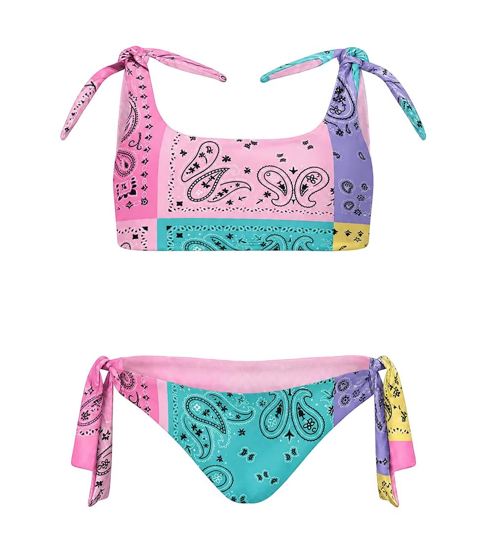 sha bikini bandana pastel