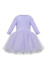 Purple Bloom Dress Set