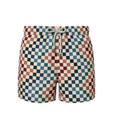 boy swim shorts checkers